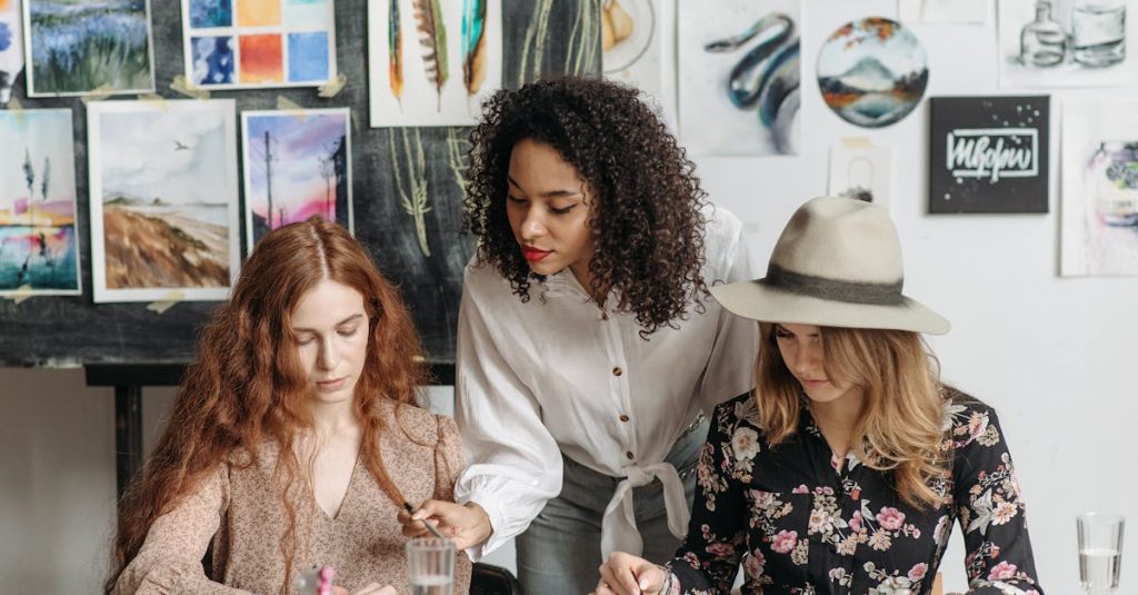 découvrez nos ateliers de dessin, où créativité et technique se rencontrent. que vous soyez débutant ou artiste confirmé, nos sessions vous permettront d'explorer votre talent, d'améliorer vos compétences et de vous exprimer à travers l'art du dessin. rejoignez-nous pour une expérience inspirante et enrichissante!